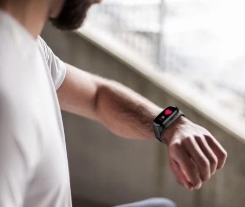 Intelligent Bracelet with Bluetooth Earphone