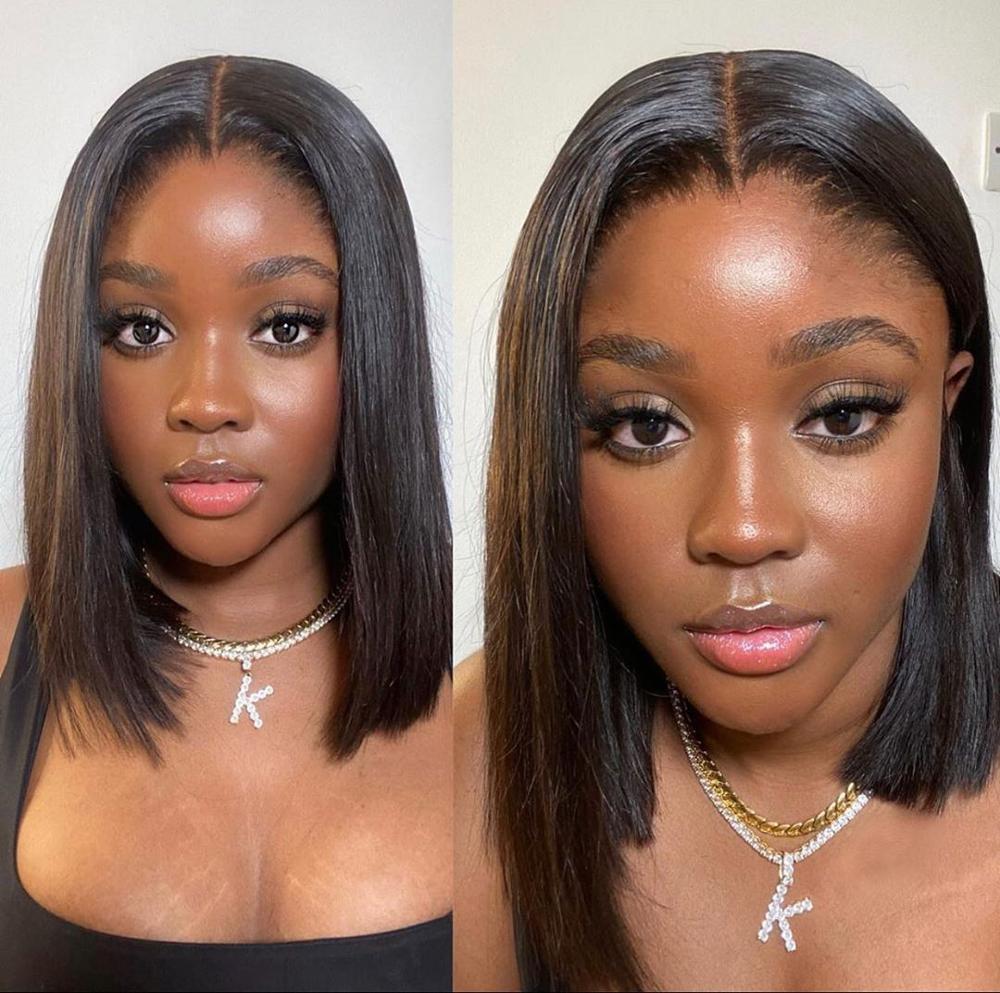 4×4 Lace Closure Bob Wig Straight Short Lace Front Human Hair Wigs For Black Women Hd Pre Plucked Brazilian Bob Full Frontal Wig 4x4 Lace Closure Bob Wig Straight Short Lace Front Human Hair Wigs For Black Women Hd Pre Plucked Brazilian Bob Full Frontal Wig