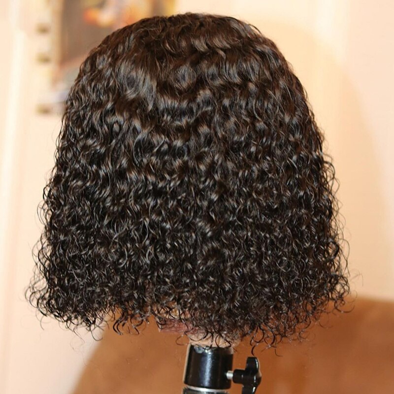 Jerry Curly 13×4 Lace Front Wig Short Bob Frontal Human Hair Wigs Deep Wave Brazilian Remy Pre Plucked Water 4×4 Closure Wig Jerry Curly 13x4 Lace Front Wig Short Bob Frontal Human Hair Wigs Deep Wave Brazilian Remy Pre Plucked Water 4x4 Closure Wig