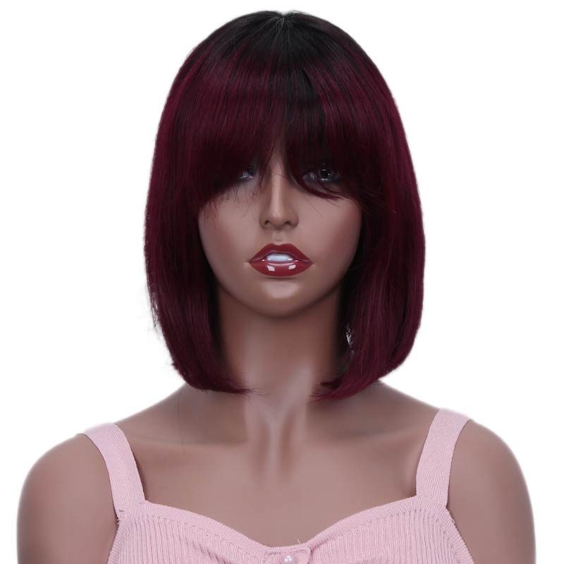 Rebecca Short Straight Hair Cute Bob Cut Wig Peruvian Remy Human Hair Wigs For Women Full Wig Red Blonde Human Hair Bangs Wig Rebecca Short Straight Hair Cute Bob Cut Wig Peruvian Remy Human Hair Wigs For Women Full Wig Red Blonde Human Hair Bangs Wig