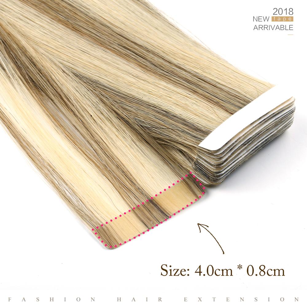 Neitsi Straight Skin Weft Adhesive Hair Non-Remy Tape In Human Hair Extensions 12″-20″ Piano Color Double Sided Invisible Tape Neitsi Straight Skin Weft Adhesive Hair Non-Remy Tape In Human Hair Extensions 12