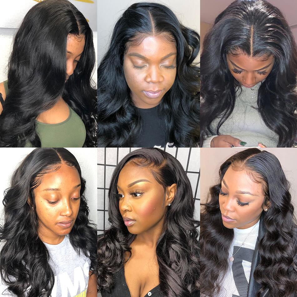Human Hair Bundles With Frontal Body Wave Hair Extension 3 Bundles With Closure Frontal 13x4 Lace Frontal Remy Hair Extensations Human Hair Bundles With Frontal Body Wave Hair Extension 3 Bundles With Closure Frontal 13x4 Lace Frontal Remy Hair Extensations
