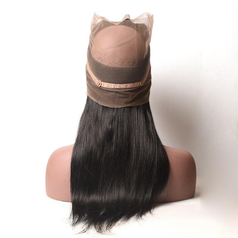 Ali Coco Brazilian Straight Hair 360 Lace Frontal Closure With Baby Hair 100% Human Hair Free Part Non-remy Hair Free Shipping Ali Coco Brazilian Straight Hair 360 Lace Frontal Closure With Baby Hair 100% Human Hair Free Part Non-remy Hair Free Shipping