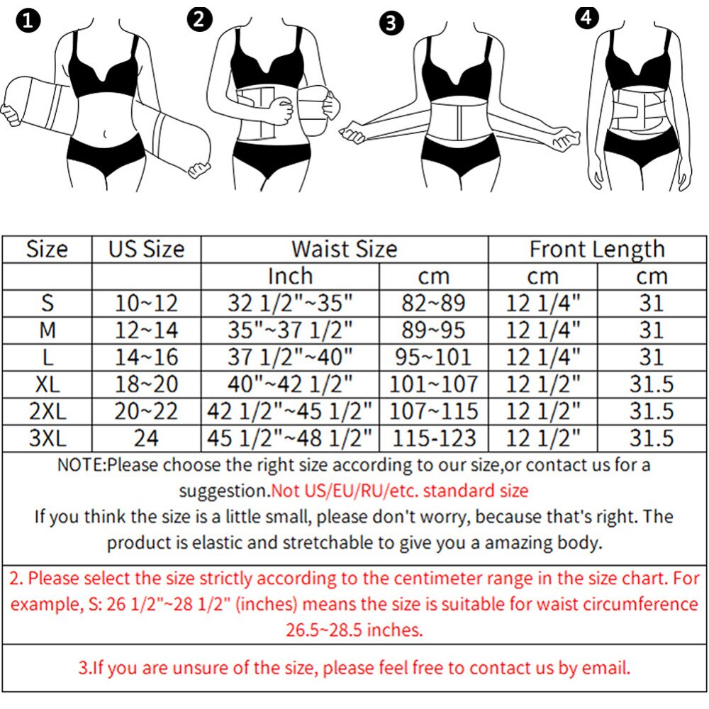 Adjustable Elastic Sauna Waist Trainer Corset Sweat Belt for Women Weight Loss Compression Trimmer Workout Fitness Belt Brace Adjustable Elastic Sauna Waist Trainer Corset Sweat Belt for Women Weight Loss Compression Trimmer Workout Fitness Belt Brace