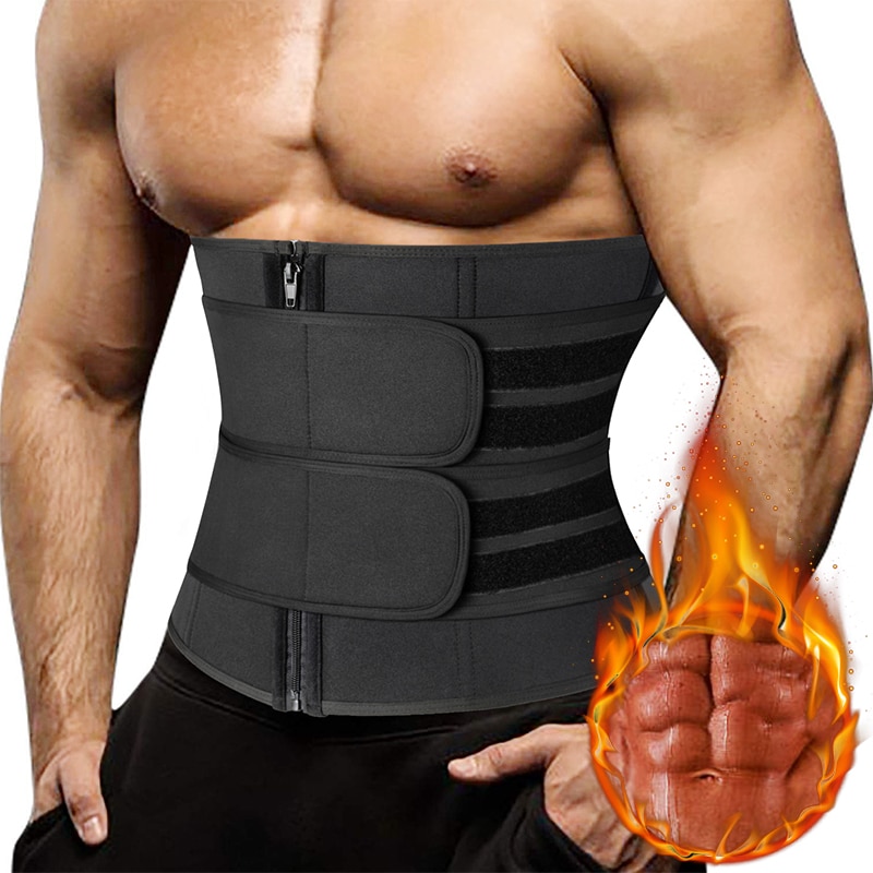 Men Waist Trainer Corsets Fitness Trimmer Belt Slimming Body Shaper for Weight Loss Sauna Sweat Girdle Workout Fat Burner Fajas Men Waist Trainer Corsets Fitness Trimmer Belt Slimming Body Shaper for Weight Loss Sauna Sweat Girdle Workout Fat Burner Fajas