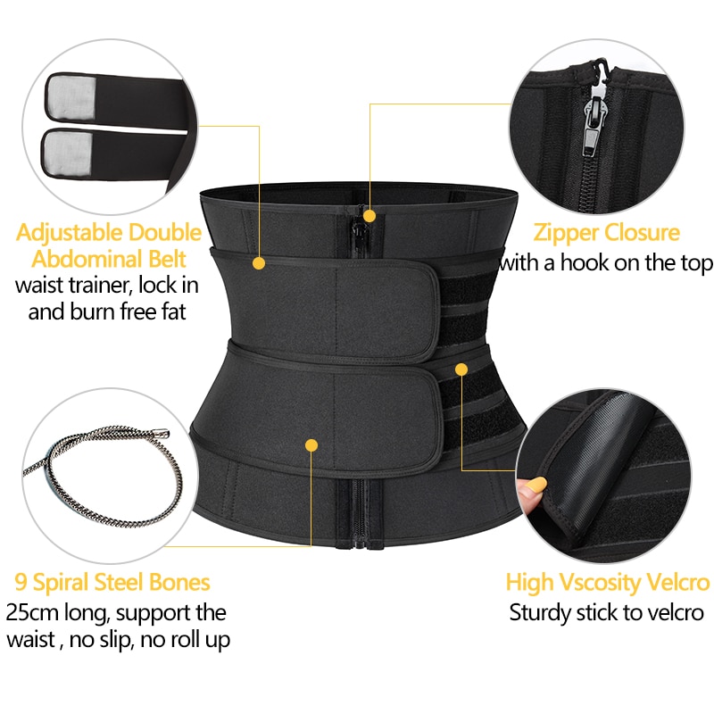 Men Waist Trainer Corsets Fitness Trimmer Belt Slimming Body Shaper for Weight Loss Sauna Sweat Girdle Workout Fat Burner Fajas Men Waist Trainer Corsets Fitness Trimmer Belt Slimming Body Shaper for Weight Loss Sauna Sweat Girdle Workout Fat Burner Fajas