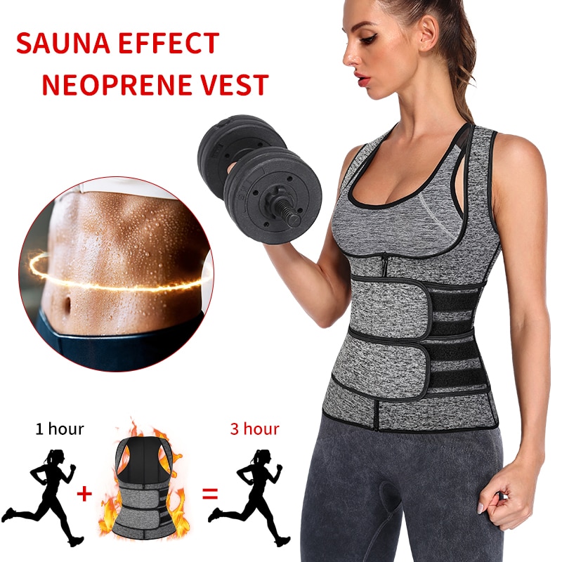 Women Waist Trainer Vest Neoprene Body Shaper Sauna Sweat Suit Slimming Sheath Fitness Workout Corset Top Shapewear Trimmer Belt Women Waist Trainer Vest Neoprene Body Shaper Sauna Sweat Suit Slimming Sheath Fitness Workout Corset Top Shapewear Trimmer Belt