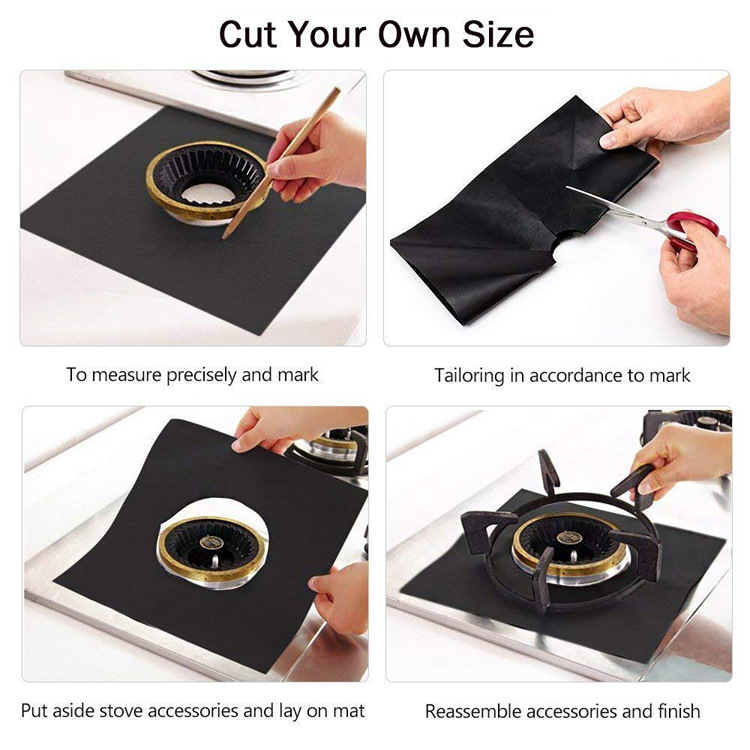 1/4PC Stove Protector Cover Liner Gas Stove Protector Gas Stove Stovetop Burner Protector Kitchen Accessories Mat Cooker Cover 1/4PC Stove Protector Cover Liner Gas Stove Protector Gas Stove Stovetop Burner Protector Kitchen Accessories Mat Cooker Cover