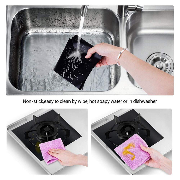 1/4PC Stove Protector Cover Liner Gas Stove Protector Gas Stove Stovetop Burner Protector Kitchen Accessories Mat Cooker Cover 1/4PC Stove Protector Cover Liner Gas Stove Protector Gas Stove Stovetop Burner Protector Kitchen Accessories Mat Cooker Cover