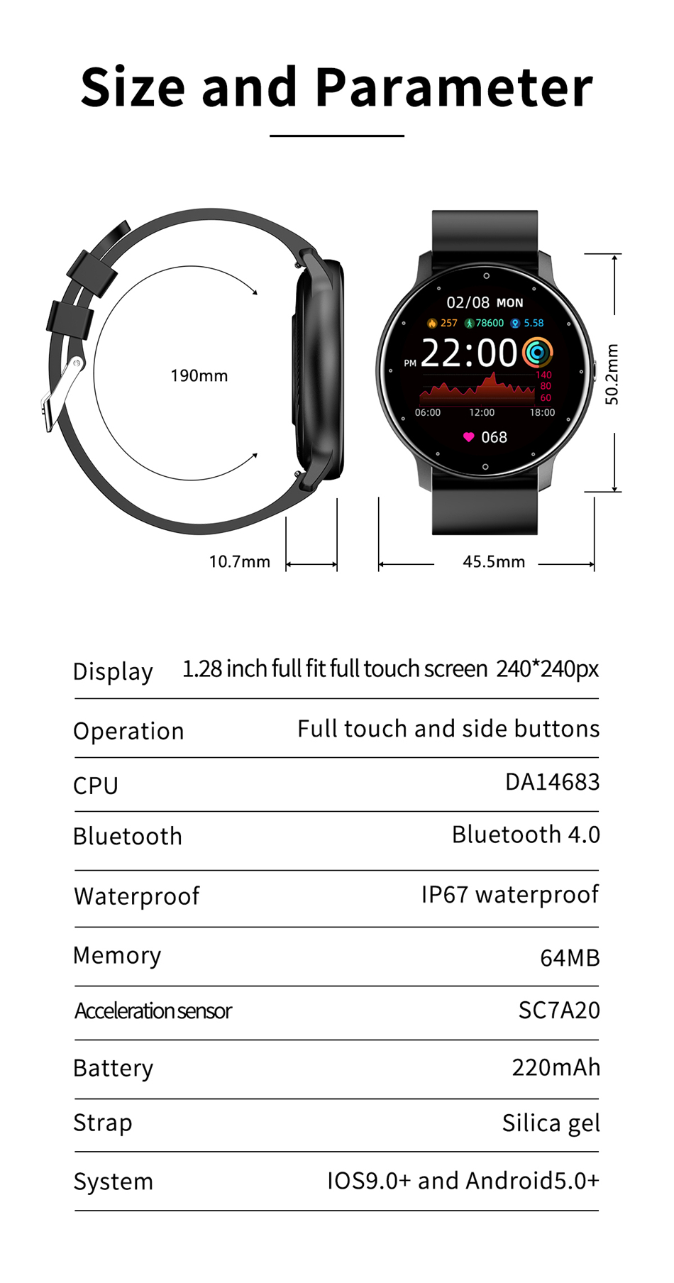 2021Ultrathin Smart Watch 2021Ultrathin Smart Watch