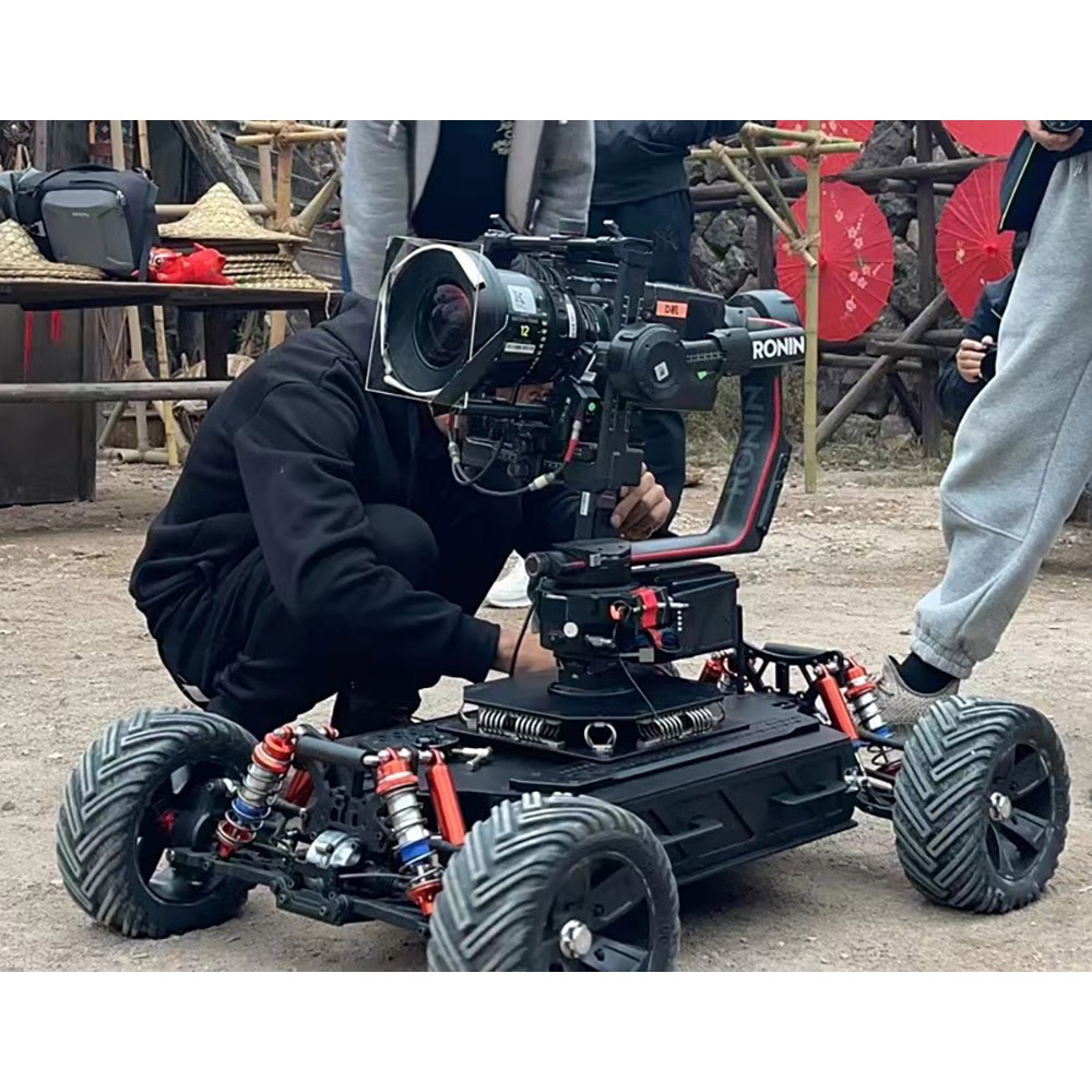 FID RC 4WD Professional Mobile Camera Electric Movie Film Television Shooting Vehicles Video Remote Control Camera Cars Buggy FID RC 4WD Professional Mobile Camera Electric Movie Film Television Shooting Vehicles Video Remote Control Camera Cars Buggy