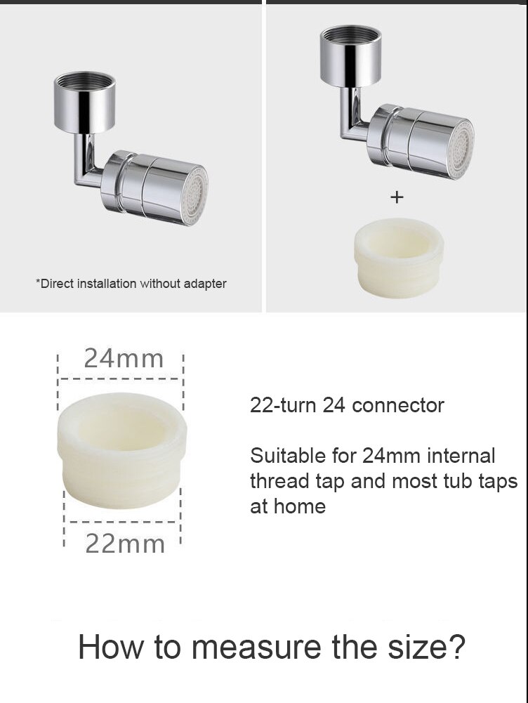 Universal 360° Rotate Kitchen Faucet Extender Aerator Plastic Splash Filter Kitchen Washbasin Faucet Bubbler Nozzle Universal 360° Rotate Kitchen Faucet Extender Aerator Plastic Splash Filter Kitchen Washbasin Faucet Bubbler Nozzle