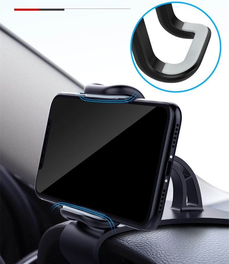 Car Mobile Phone Holder Easy Clip Mount Stand Panel Multi-Functional Universal Dashboard GPS Navigation Bracket Holder Car Mobile Phone Holder Easy Clip Mount Stand Panel Multi-Functional Universal Dashboard GPS Navigation Bracket Holder