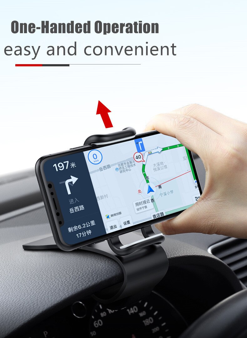 Car Mobile Phone Holder Easy Clip Mount Stand Panel Multi-Functional Universal Dashboard GPS Navigation Bracket Holder Car Mobile Phone Holder Easy Clip Mount Stand Panel Multi-Functional Universal Dashboard GPS Navigation Bracket Holder