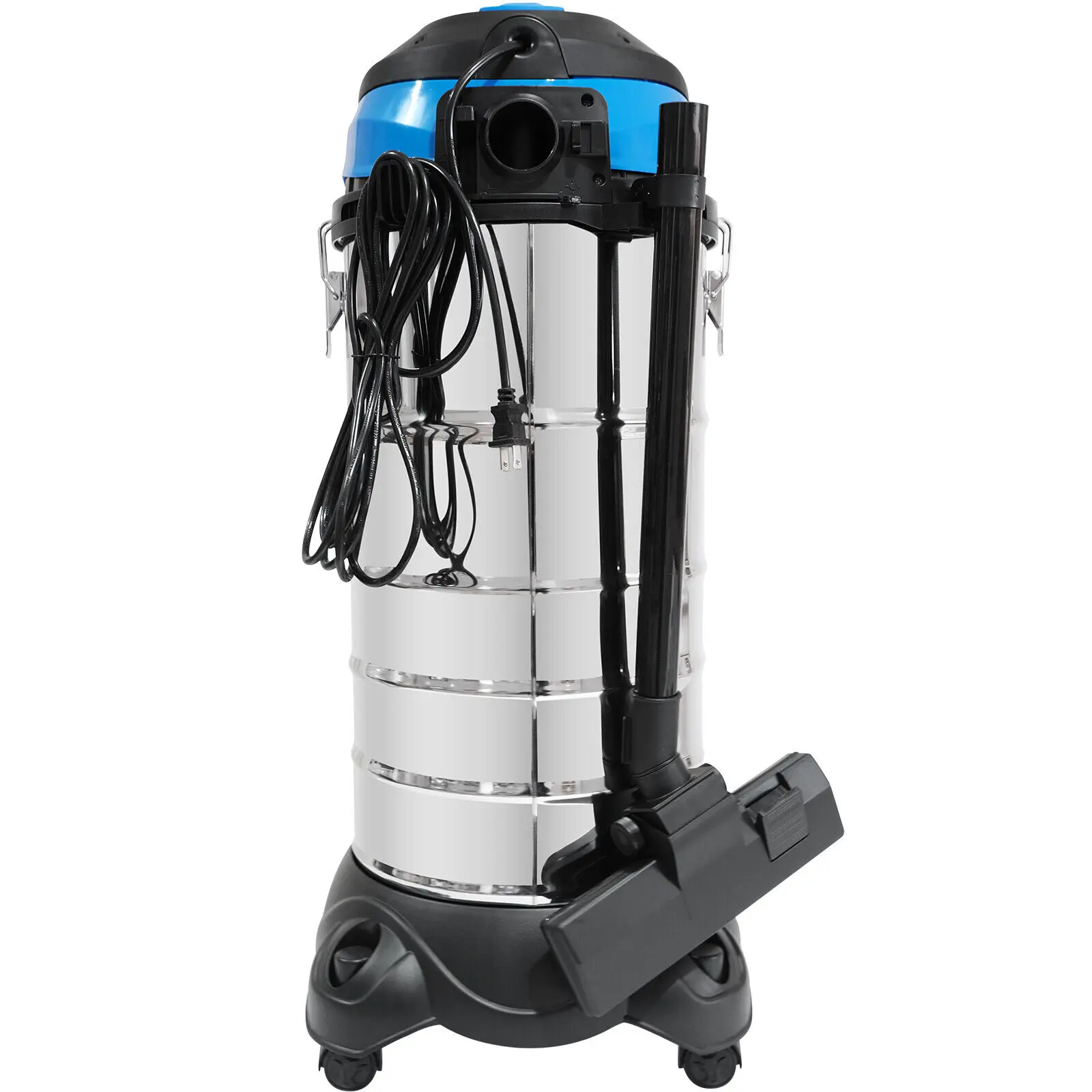 VEVOR Dust Extractor Collector Wet & Dry Vacuum Cleaner 6.5-13.5 Gal. HEPA Filtration System for Household and Jobsite Cleaning